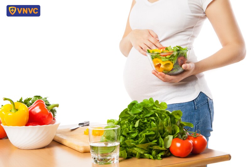 hỗ trợ chữa bệnh cúm tự nhiên cho mẹ bầu