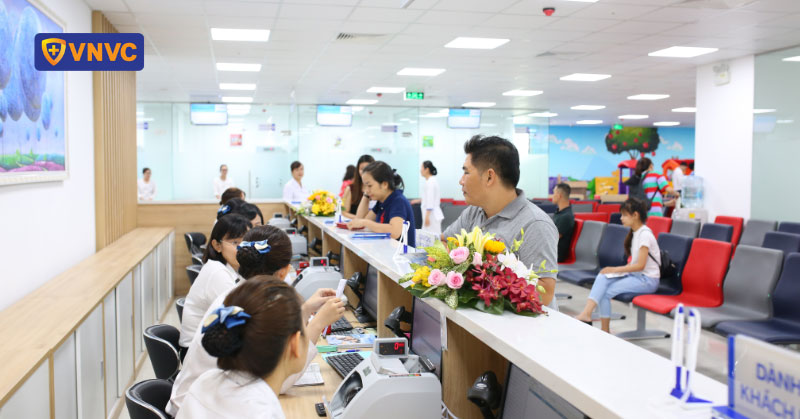 không gian rộng rãi khang trang tại vnvc