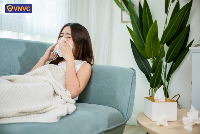 mẹ bầu bị cảm cúm tháng thứ 6