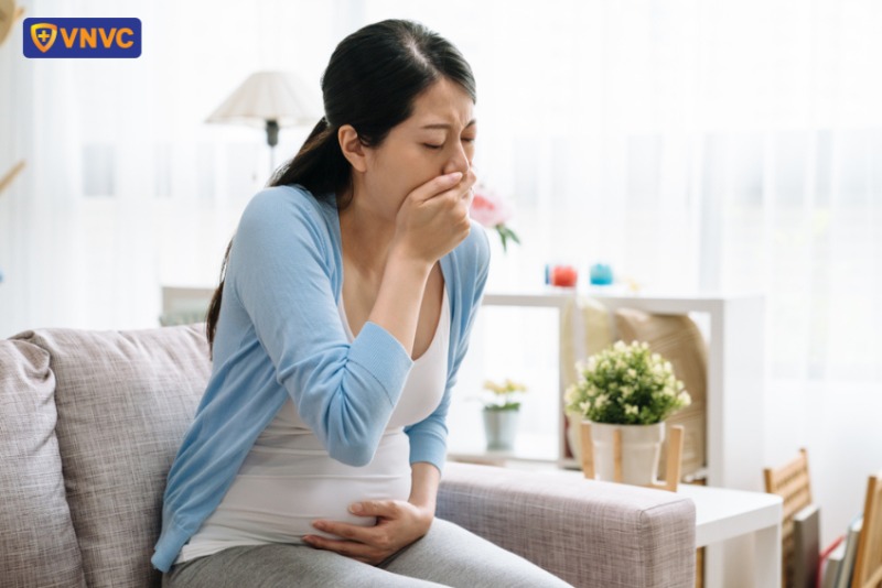 mẹ bị cúm khi đang mang thai