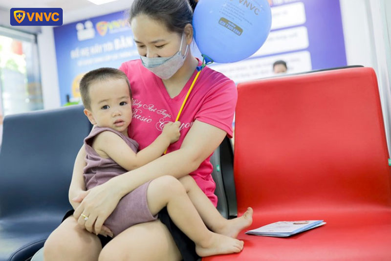 mẹ và bé tại vnvc