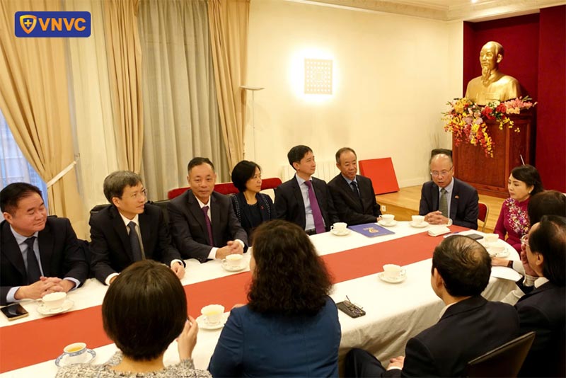 prior to the signing ceremony