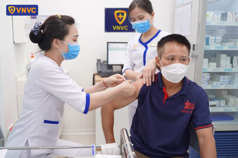 quy trình tiêm tại vnvc diễn ra êm ái