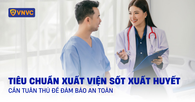 tiêu chuẩn xuất viện sốt xuất huyết
