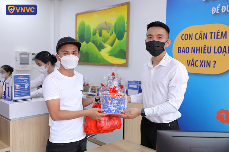 vnvc có nhiều quà tặng cho khách hàng