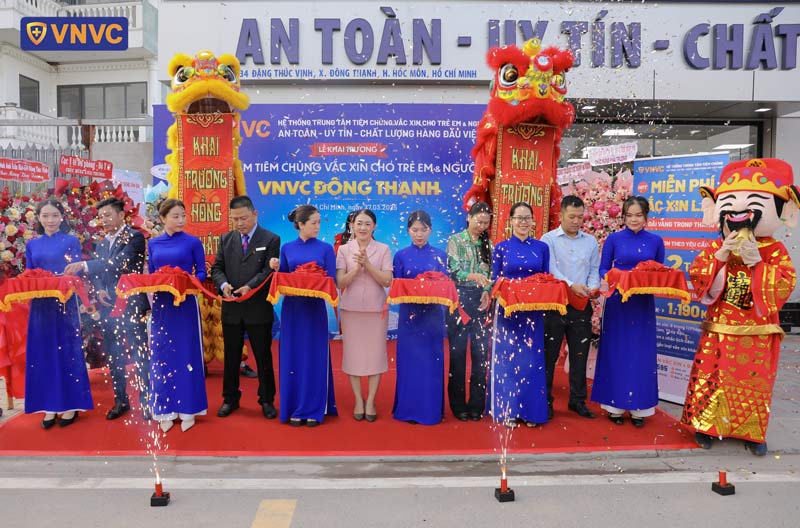 vnvc đông thạnh khai trương