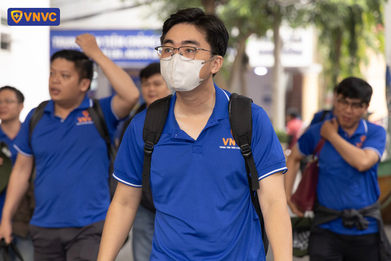 vnvc tham gia chiến dịch phòng chống dịch sởi