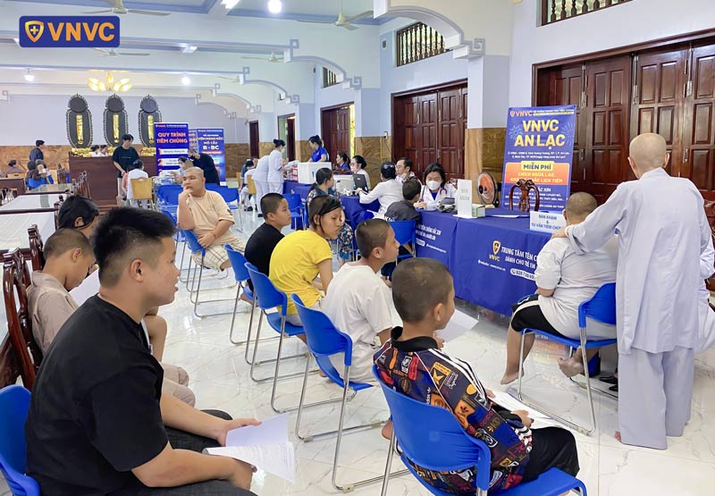 vnvc triển khai miễn phí tiêm vắc xin