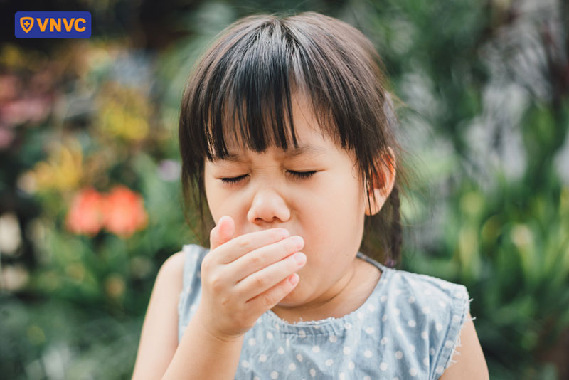 bé bị ho