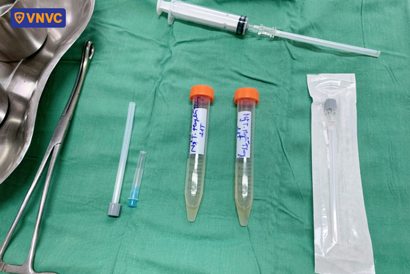 dụng cụ sử dụng trong chọc tủy xét nghiệm viêm màng não