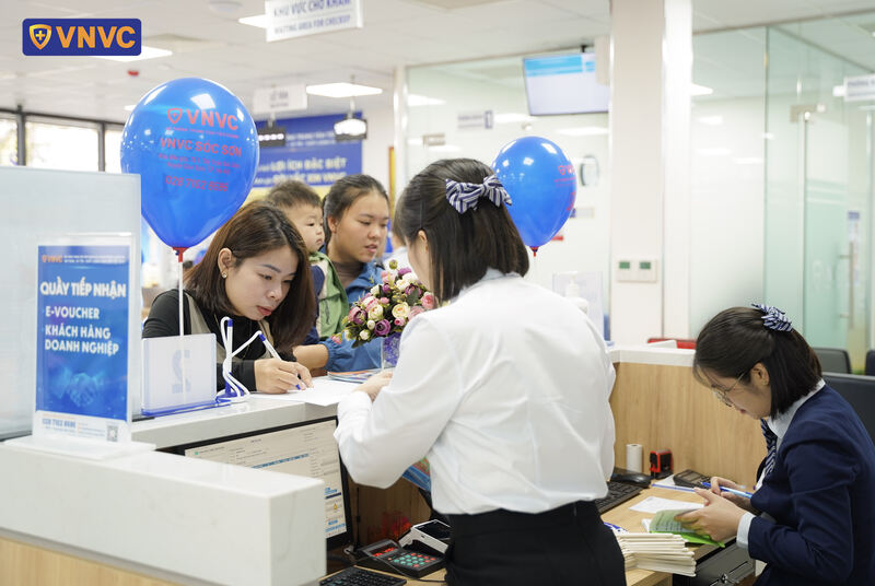 hình ảnh của trung tâm tiêm chủng vnvc sóc sơn