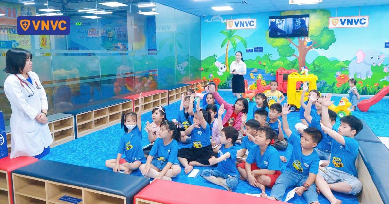 học sinh trường anh ngữ tại vnvc quy nhơn