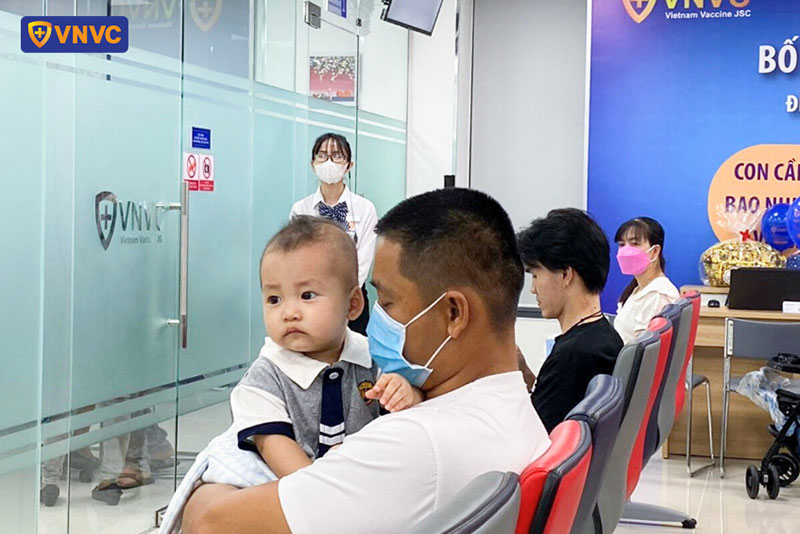 khu vực chờ tại vnvc bình tân 2