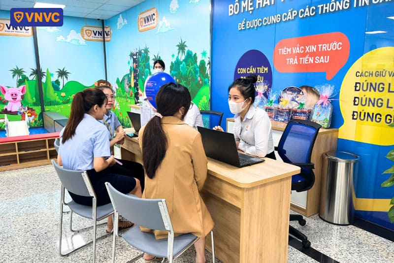 khu vực tư vấn tại vnvc hiệp bình phước