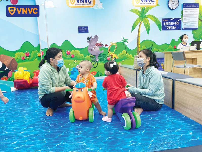 khu vui chơi cho bé vnvc tân uyên