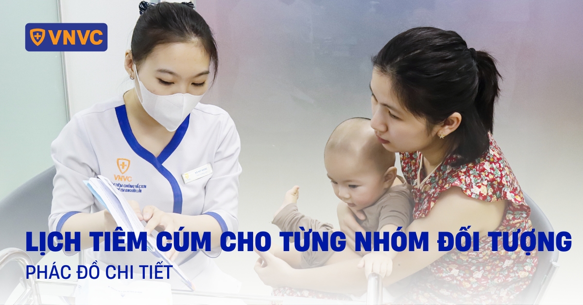lịch tiêm từng đối tượng