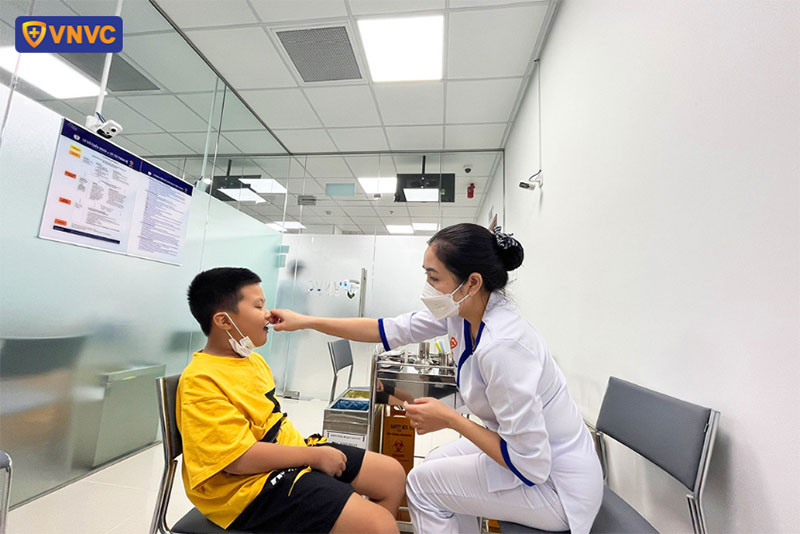 quy trình tiêm an toàn và khép kín tại vnvc gò vấp