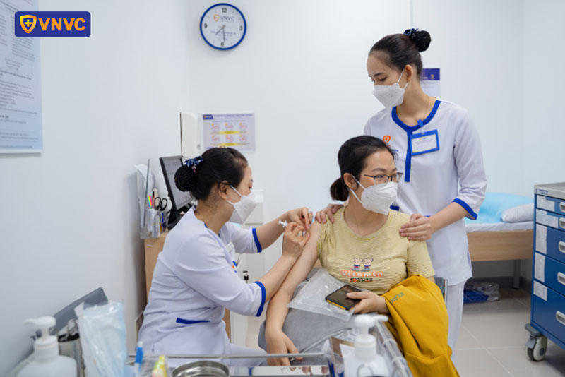 quy trình tiêm tại vnvc chợ gạo an toàn và chuyên nghiệp
