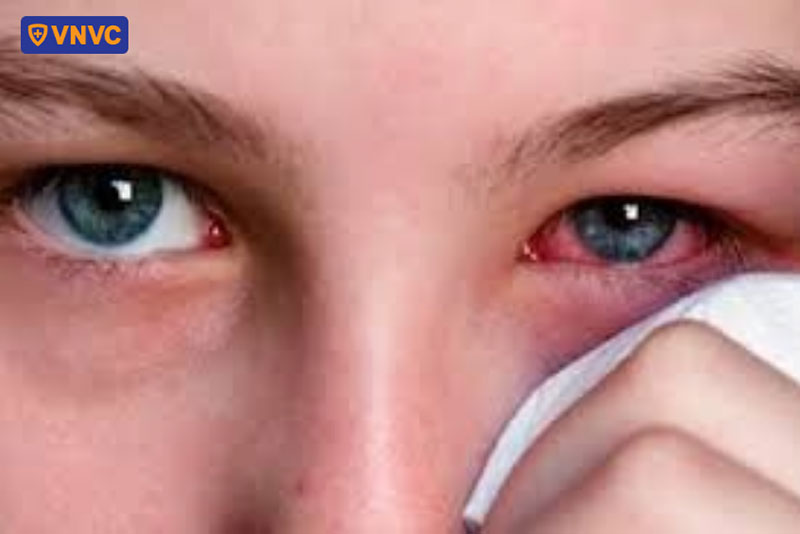 sốt xuất huyết có thể dẫn đến các biến chứng ở mắt