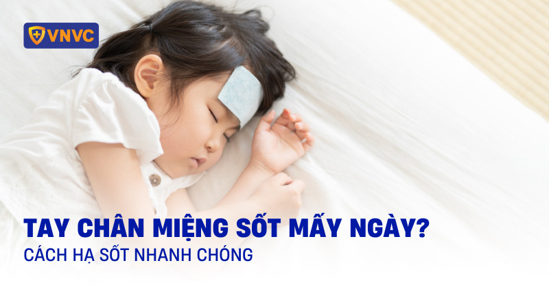 tay chân miệng sốt mấy ngày