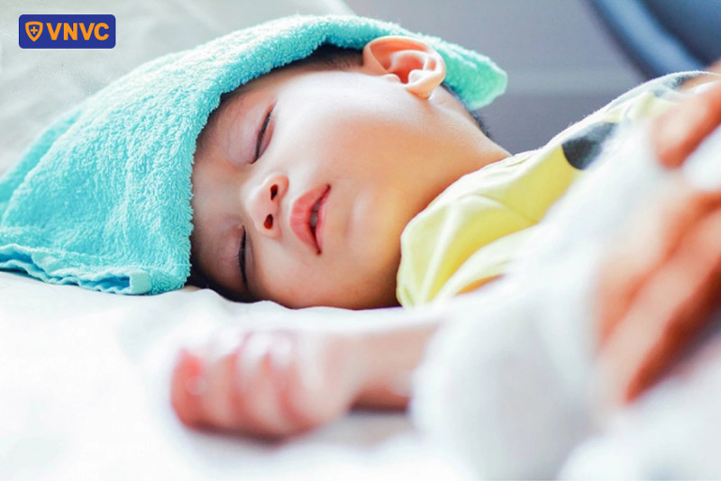 trẻ mắc ay chân miệng không điển hình