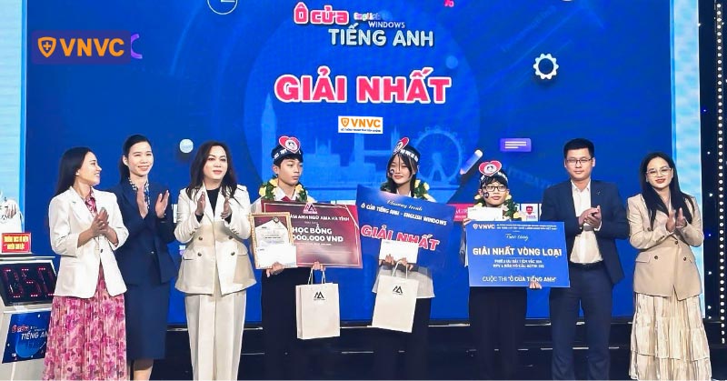 vnvc đồng hành cuộc thi ô cửa tiếng anh