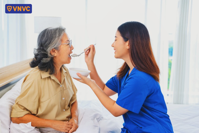 bệnh nhân sốt xuất huyết đang hồi phục