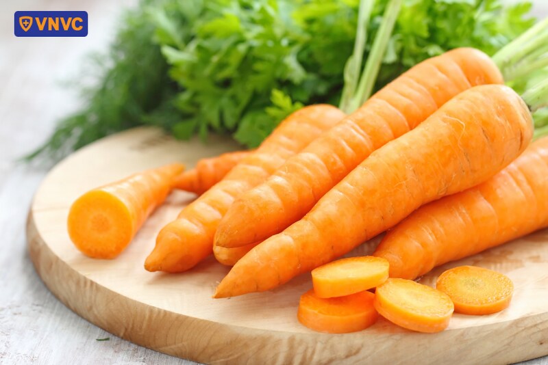 cà rốt hỗ trợ phục hồi đường ruột