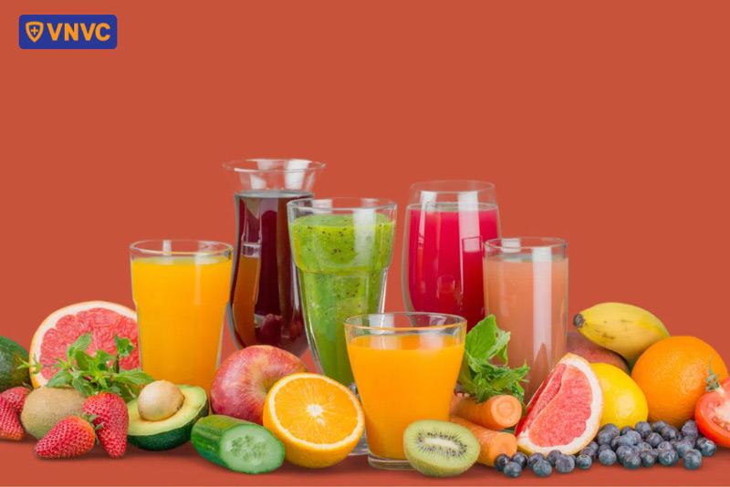 các loại nước ép hỗ trợ tiêu hóa