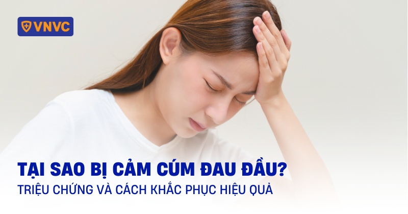cảm cúm đau đầu