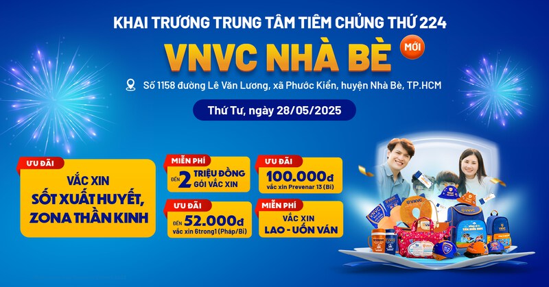 khai trương vnvc nhà bè
