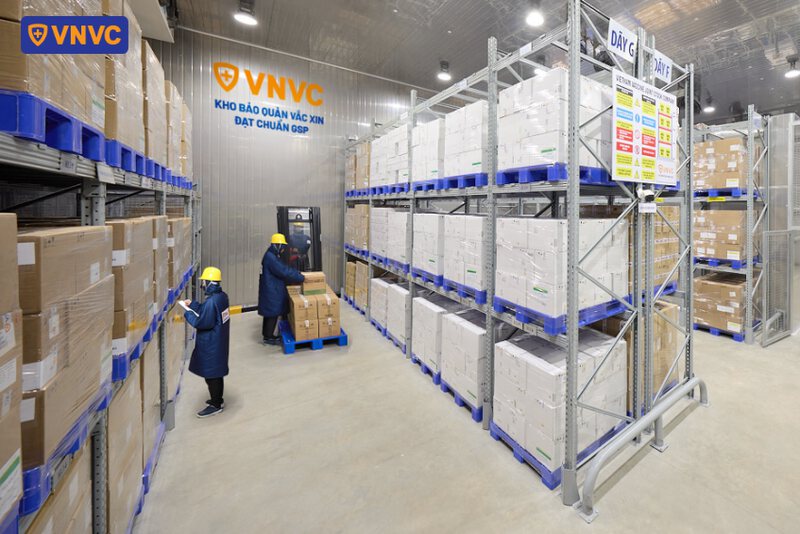 kho lạnh gsp bảo quản vắc xin
