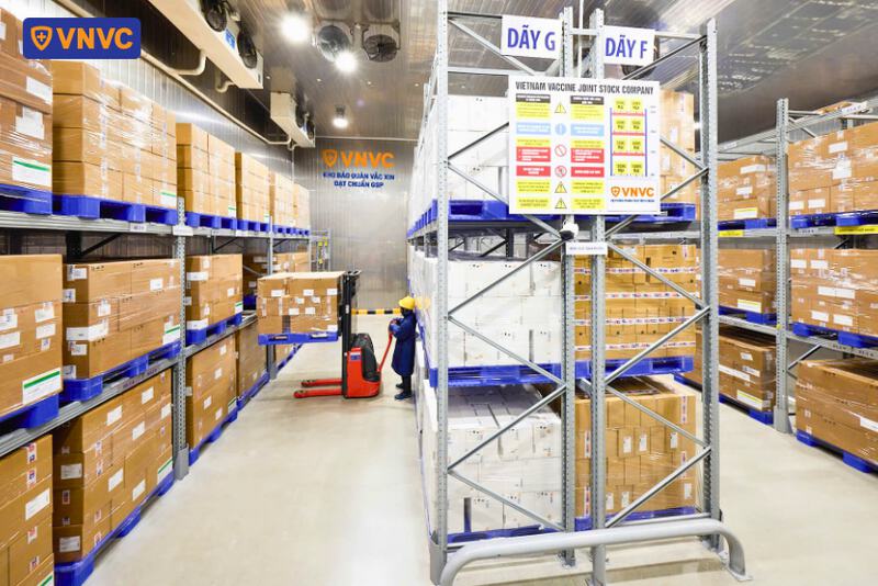 kho lạnh tổng bảo quản vắc xin