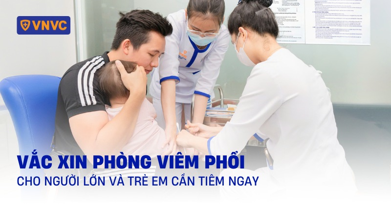 vắc xin phòng viêm phổi