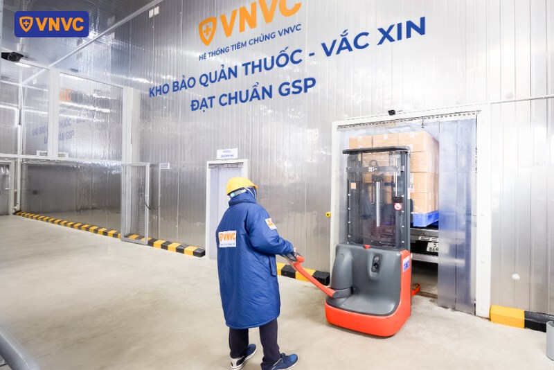 vnvc sở hữu hệ thống kho lạnh đạt chuẩn