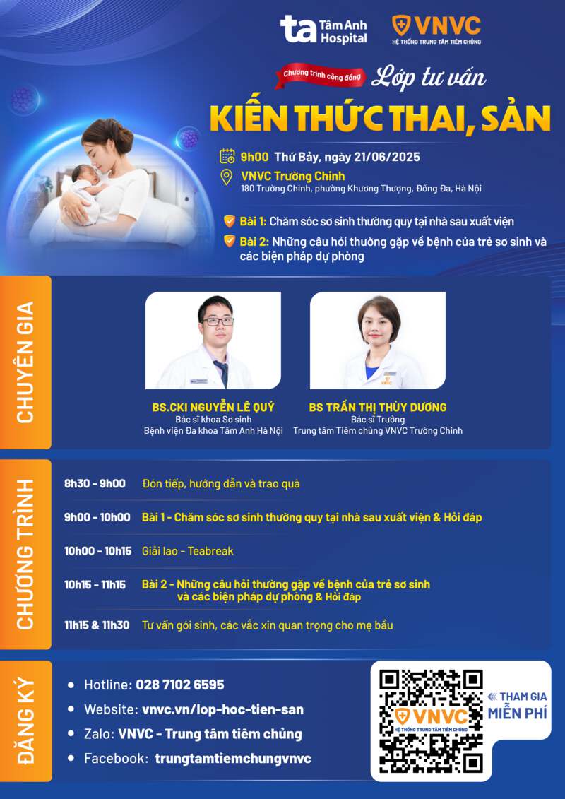 agenda lớp học tiền sản số 53
