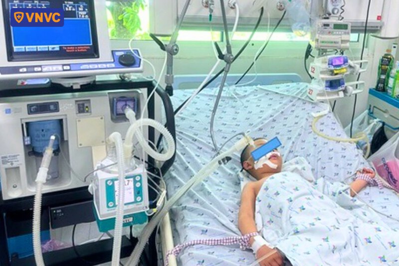 biến chứng nguy hiểm của bệnh tay chân miệng