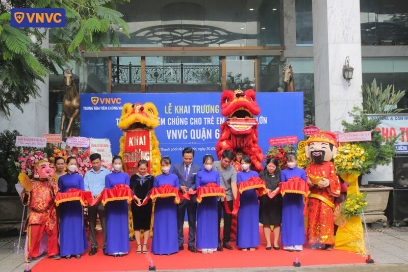 hình ảnh khai trương vnvc quận 6