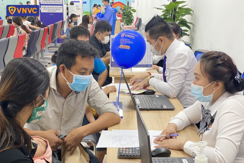 khách hàng tại vnvc bến tre