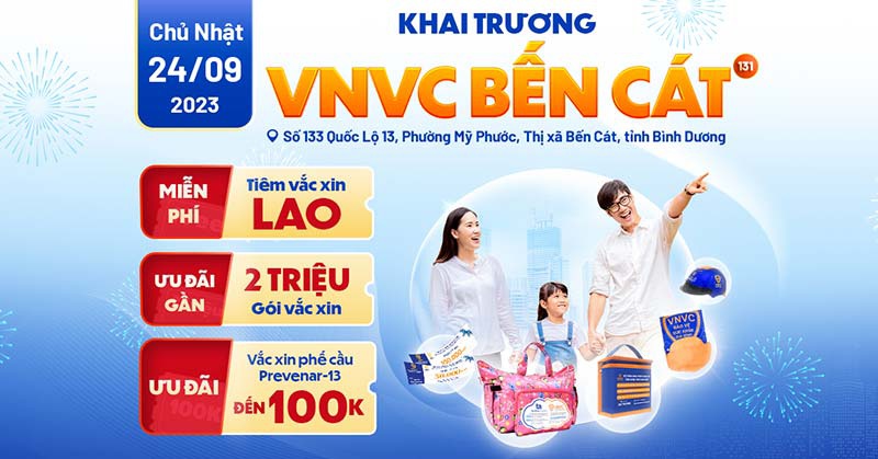 khai trương vnvc bến cát