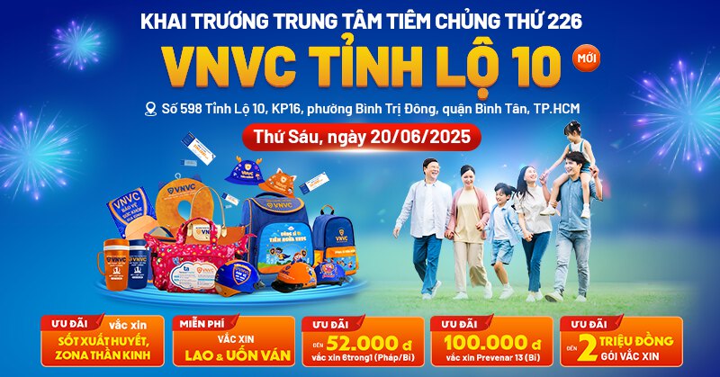 khai trương vnvc tỉnh lộ 10