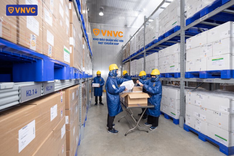 kho bảo quản vắc xin đạt chuẩn