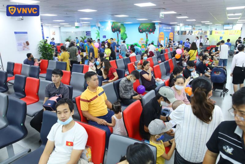 khu vực chờ tại vnvc thủ đức
