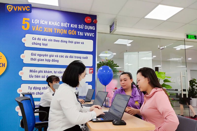 khu vực tư vấn tại vnvc thủ đức 2