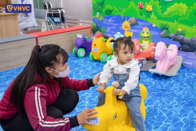 khu vui chơi tại vnvc chợ gạo