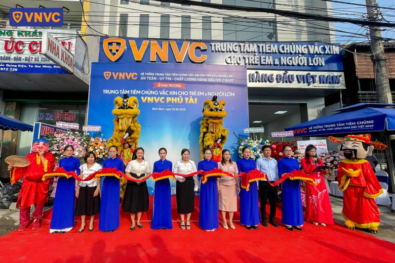 lễ khai trương vnvc phú tài