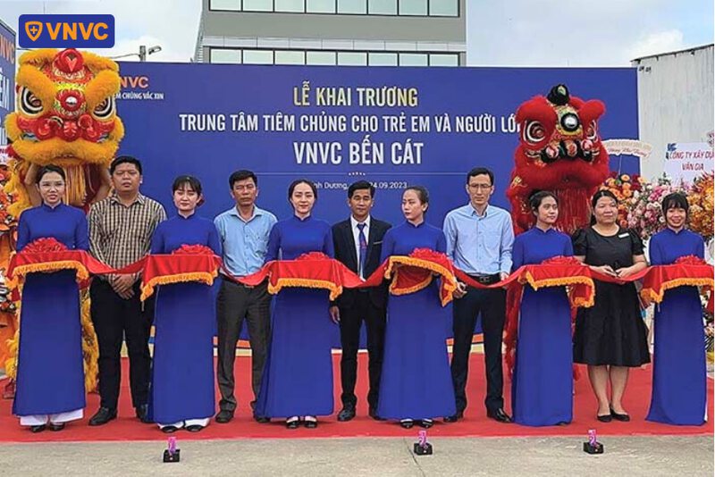 lễ khai trương vnvc tại bến cát
