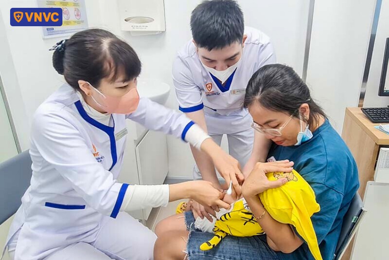 quy trình tiêm chủng đạt chuẩn bộ y tế tại vnvc