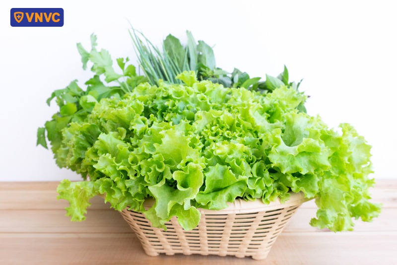 rau sống tốt cho hệ tiêu hóa