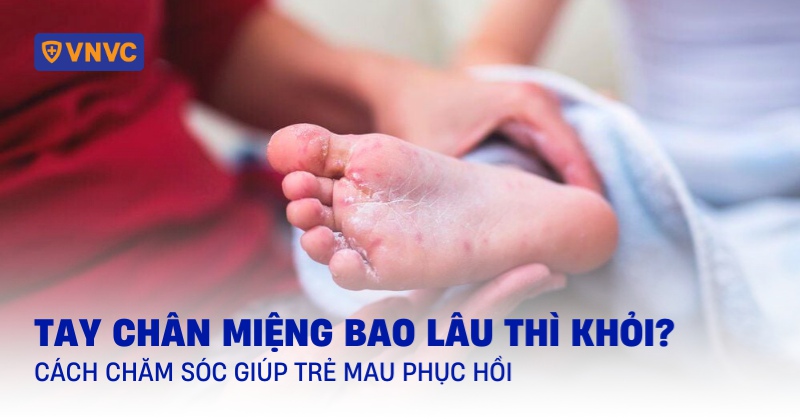 Tay chân miệng bao lâu thì khỏi? Cách chăm sóc giúp trẻ mau hồi phục